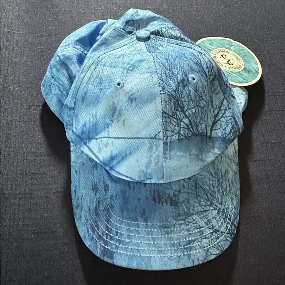 Kati Cap Realtree AP Blue Tree / Camo Camouflage Baseball Hat - New With Tags